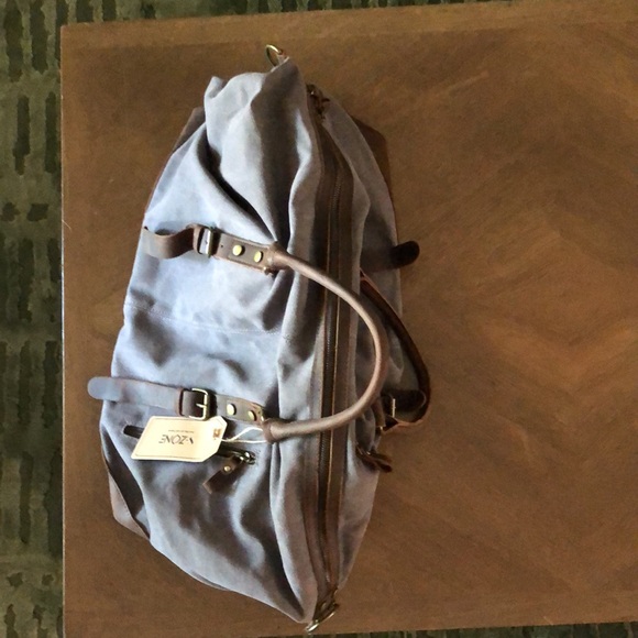 S-Zone 60L Canvas Weekender Duffle Bag - Picture 3 of 6